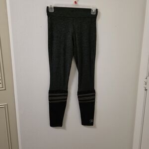 Bombshell Sportswear Charcoal and Black Leggings